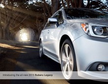 2015 Subaru Legacy Prelaunch HTML Dbrochure