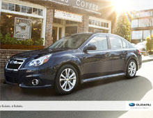 2014 Subaru Legacy iPad App