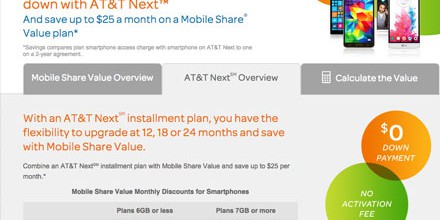 AT&T Value Calculator