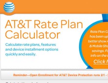 AT&T Rate Plan Calculator – Consumer