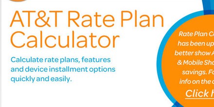 AT&T Rate Plan Calculator – Consumer